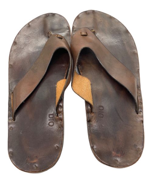 JUTTA NEUMANN（ユッタニューマン）JUTTA NEUMANN　 (ユッタニューマン) サンダル ブラウン サイズ:D10の古着・服飾アイテム