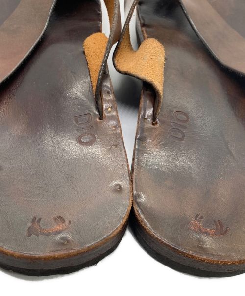 JUTTA NEUMANN（ユッタニューマン）JUTTA NEUMANN　 (ユッタニューマン) サンダル ブラウン サイズ:D10の古着・服飾アイテム