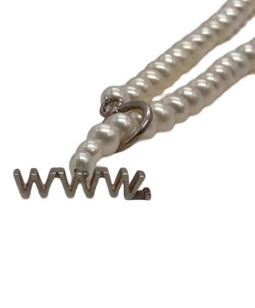 WILL SHOTT（ウィルショット）WILL SHOTT (ウィルショット) パールネックレス ホワイトの古着・服飾アイテム