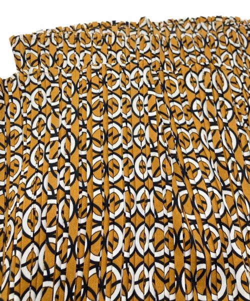 eimy istoire（エイミーイストワール）eimy istoire (エイミーイストワール) プリーツドッキングオールインワン ブラウン サイズ:Fの古着・服飾アイテム