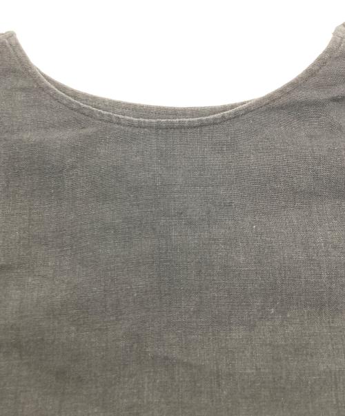 23区（ニジュウサンク）23区 (ニジュウサンク) リネンブラウス ブラック サイズ:38の古着・服飾アイテム