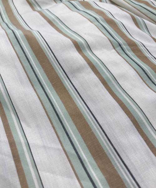 URBAN RESEARCH DOORS（アーバンリサーチドアーズ）URBAN RESEARCH DOORS (アーバンリサーチドアーズ) カラーストライプワンピース グリーン サイズ:Ｍの古着・服飾アイテム