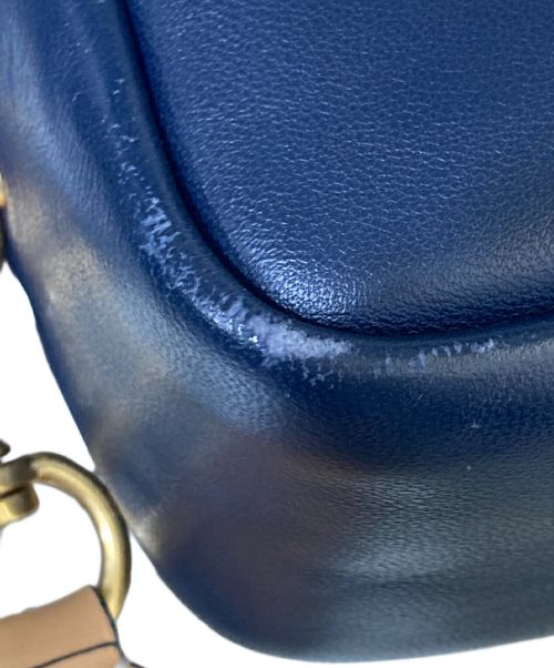 TORY BURCH（トリーバーチ）TORY BURCH (トリーバーチ) FREQUENCY MINI BAG ネイビーの古着・服飾アイテム