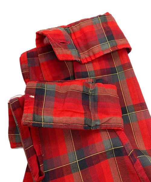 Arc de Triomphe By E&W（Arc de Triomphe By E&W）Arc de Triomphe By E&W (Arc de Triomphe By E&W) コットンシャツ レッド サイズ:Lの古着・服飾アイテム