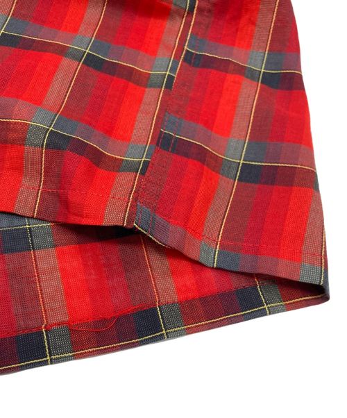 Arc de Triomphe By E&W（Arc de Triomphe By E&W）Arc de Triomphe By E&W (Arc de Triomphe By E&W) コットンシャツ レッド サイズ:Lの古着・服飾アイテム