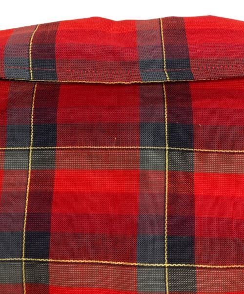 Arc de Triomphe By E&W（Arc de Triomphe By E&W）Arc de Triomphe By E&W (Arc de Triomphe By E&W) コットンシャツ レッド サイズ:Lの古着・服飾アイテム