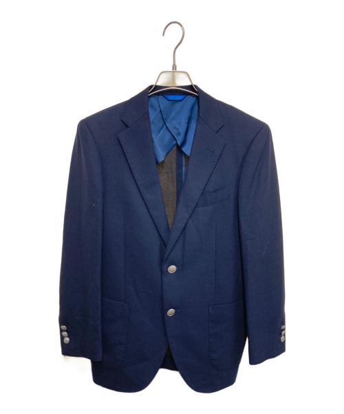 TRANS CONTINENTS（トランスコンチネンツ）TRANS CONTINENTS (トランスコンチネンツ) テーラードジャケット ネイビー サイズ:Ｓの古着・服飾アイテム