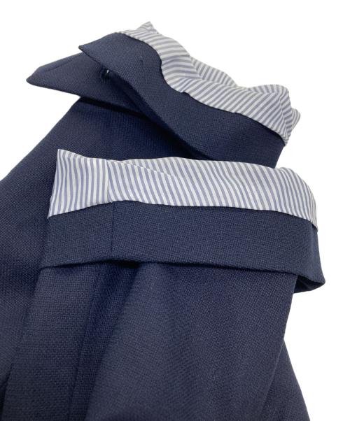 TRANS CONTINENTS（トランスコンチネンツ）TRANS CONTINENTS (トランスコンチネンツ) テーラードジャケット ネイビー サイズ:Ｓの古着・服飾アイテム