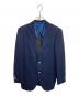 TRANS CONTINENTS（トランスコンチネンツ）の古着「テーラードジャケット」｜ネイビー