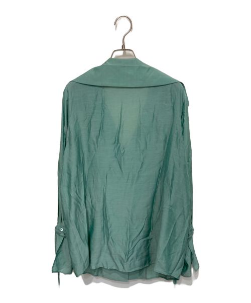 AEWEN MATOPH（イウエン マトフ）AEWEN MATOPH (イウエン マトフ) RA/SI オープンカラー ブラウス グリーン サイズ:なしの古着・服飾アイテム