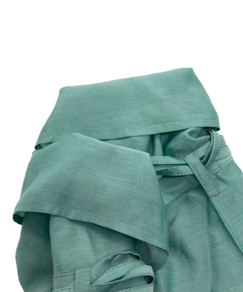 AEWEN MATOPH（イウエン マトフ）AEWEN MATOPH (イウエン マトフ) RA/SI オープンカラー ブラウス グリーン サイズ:なしの古着・服飾アイテム