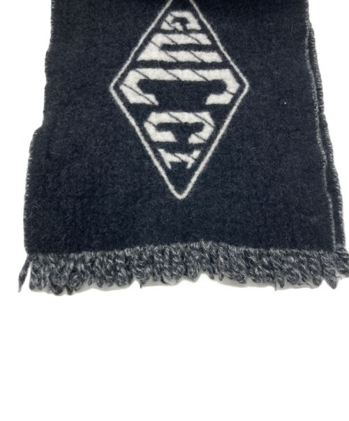 GUCCI（グッチ）GUCCI (グッチ) マフラー ブラックの古着・服飾アイテム