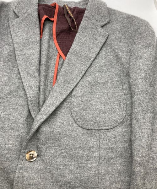 Paul Stuart（ポールスチュアート）Paul Stuart (ポールスチュアート) ウールジャケット グレー サイズ:LLの古着・服飾アイテム