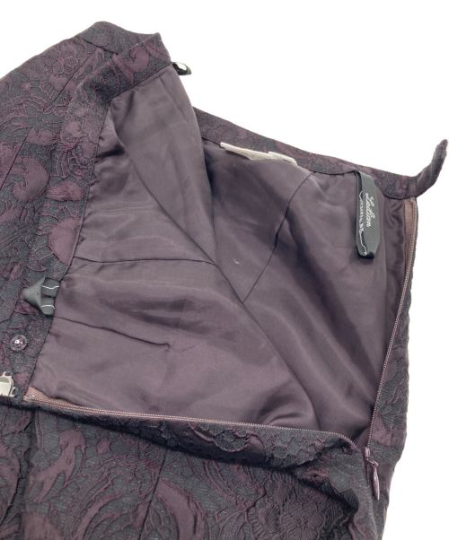 Leilian（レリアン）Leilian (レリアン) 総レース セットアップスーツ パープル サイズ:なしの古着・服飾アイテム