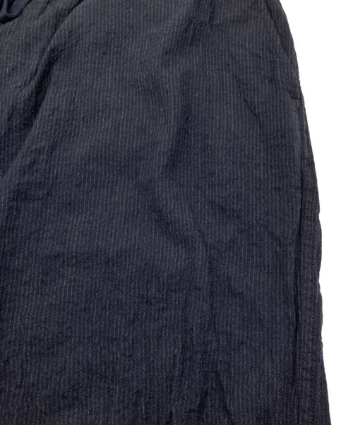 COMOLI（コモリ）COMOLI (コモリ) ウールニータックパンツ ネイビー サイズ:SIZE3の古着・服飾アイテム