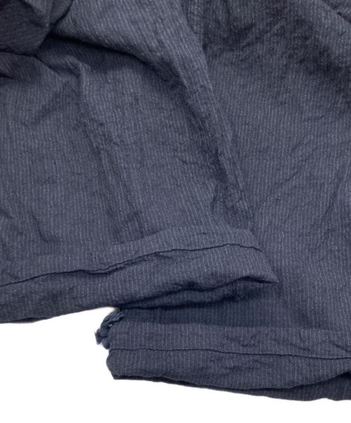 COMOLI（コモリ）COMOLI (コモリ) ウールニータックパンツ ネイビー サイズ:SIZE3の古着・服飾アイテム