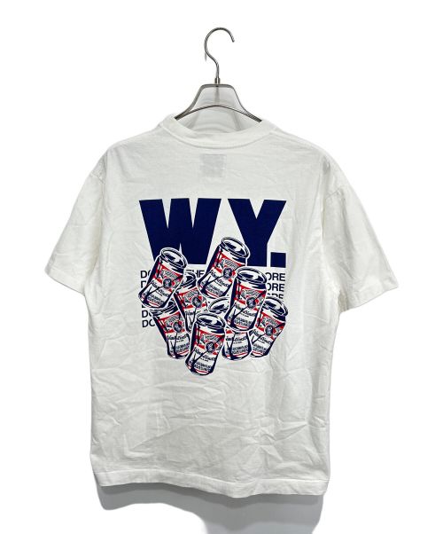 WASTED YOUTH（ウェイステッドユース）WASTED YOUTH (ウエステッド ユース) プリントTシャツ ホワイト サイズ:Lの古着・服飾アイテム