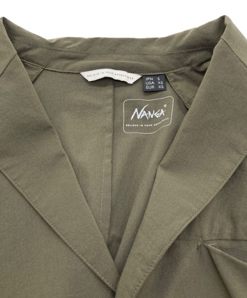 NANGA（ナンガ）NANGA (ナンガ) ドットエア コンフィージャケット オリーブ サイズ:Sの古着・服飾アイテム