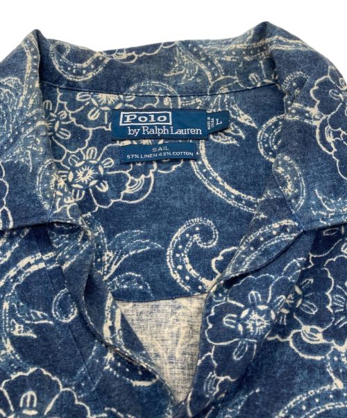 POLO RALPH LAUREN（ポロ・ラルフローレン）POLO RALPH LAUREN (ポロ・ラルフローレン) プルオーバーシャツ ネイビー サイズ:Lの古着・服飾アイテム