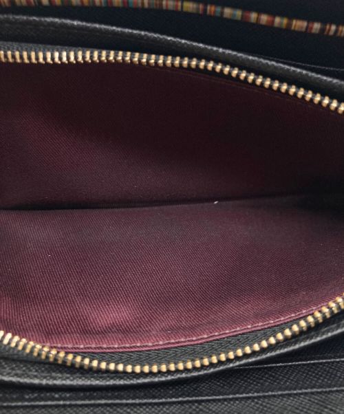 PAUL SMITH（ポールスミス）PAUL SMITH (ポールスミス) 長財布 ブラックの古着・服飾アイテム