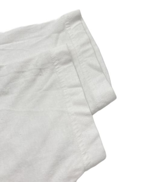 GUCCI（グッチ）GUCCI (グッチ) GGインターロッキングロゴ刺繍Tシャツ ホワイト サイズ:Ｍの古着・服飾アイテム