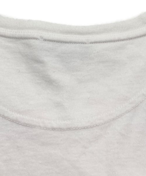 GUCCI（グッチ）GUCCI (グッチ) GGインターロッキングロゴ刺繍Tシャツ ホワイト サイズ:Ｍの古着・服飾アイテム