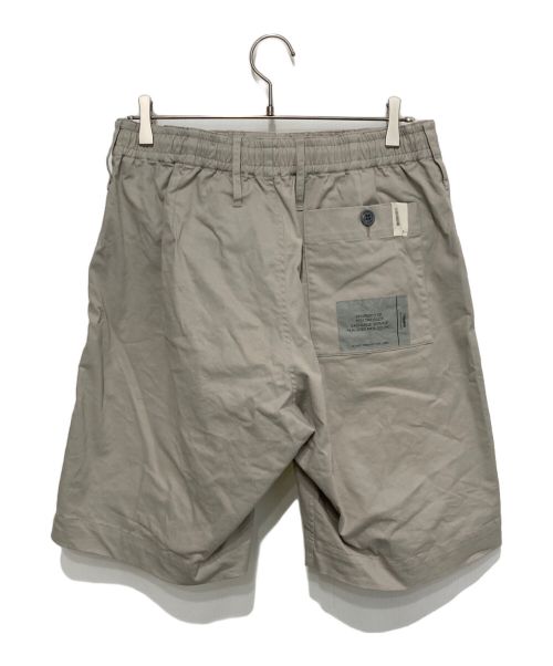 N.HOOLYWOOD（エヌ ハリウッド）N.HOOLYWOOD (エヌ ハリウッド) Invincible (インビンシブル) タックハーフパンツ グレー サイズ:SIZE38の古着・服飾アイテム
