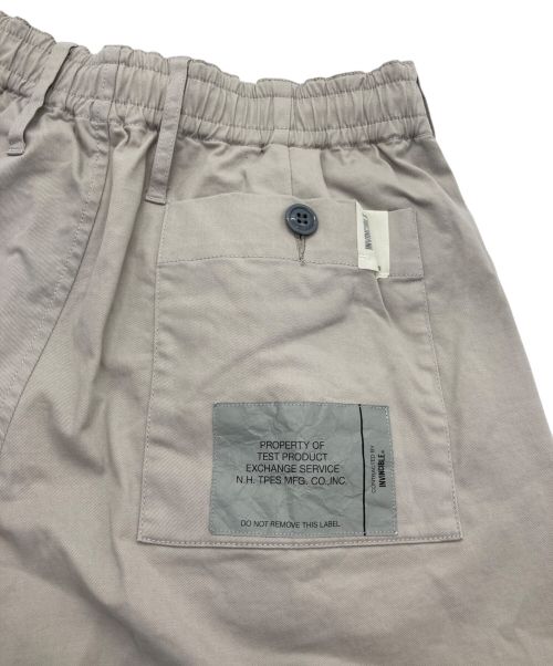 N.HOOLYWOOD（エヌ ハリウッド）N.HOOLYWOOD (エヌ ハリウッド) Invincible (インビンシブル) タックハーフパンツ グレー サイズ:SIZE38の古着・服飾アイテム