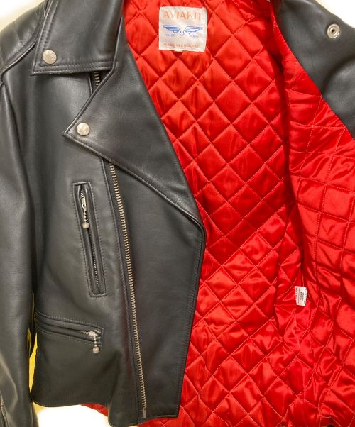 Lewis Leathers（ルイスレザース）Lewis Leathers (ルイスレザース) Star Lightning スターライトニング レザーライダースジャケット ブラック サイズ:32の古着・服飾アイテム