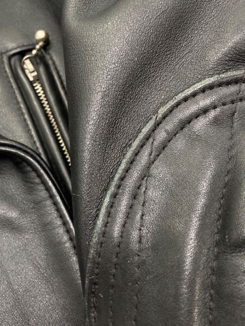 Lewis Leathers（ルイスレザース）Lewis Leathers (ルイスレザース) Star Lightning スターライトニング レザーライダースジャケット ブラック サイズ:32の古着・服飾アイテム