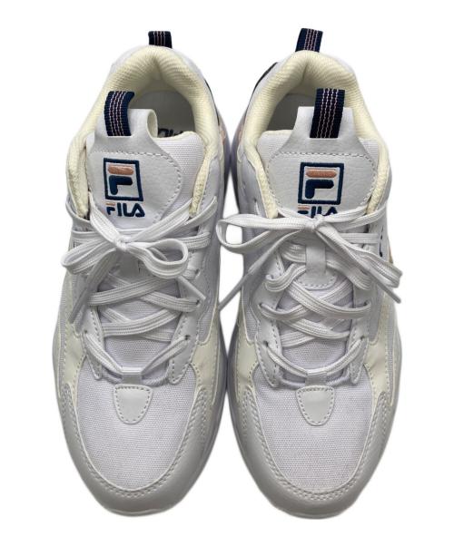 FILA（フィラ）FILA (フィラ) レイトレイサー WA ホワイト サイズ:US7/UK6/EUR39.5の古着・服飾アイテム