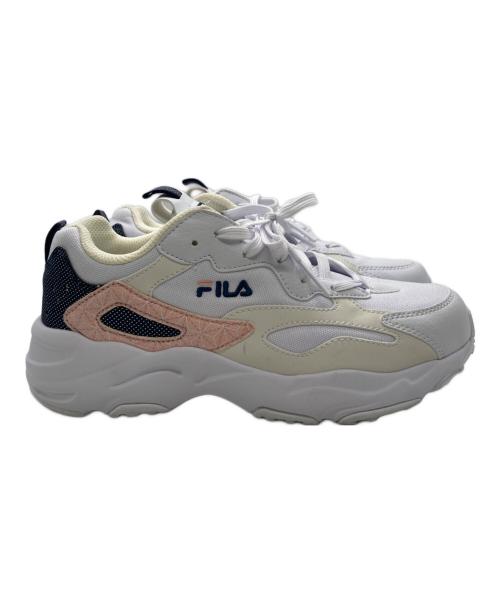 FILA（フィラ）FILA (フィラ) レイトレイサー WA ホワイト サイズ:US7/UK6/EUR39.5の古着・服飾アイテム