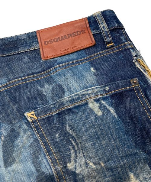 DSQUARED2（ディースクエアード）DSQUARED2 (ディースクエアード) デニムパンツ インディゴ サイズ:46の古着・服飾アイテム