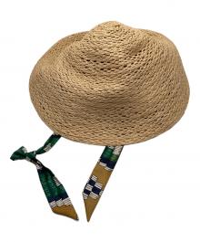 45R（フォーティファイブ・アール）の古着「ラフィアハット」｜ナチュラル