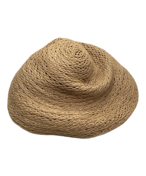 45R（フォーティファイブ・アール）45R (フォーティファイブ・アール) ラフィアハット ナチュラルの古着・服飾アイテム