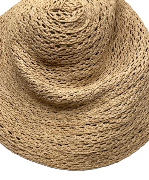 45R（フォーティファイブ・アール）45R (フォーティファイブ・アール) ラフィアハット ナチュラルの古着・服飾アイテム