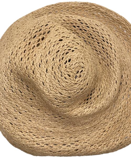 45R（フォーティファイブ・アール）45R (フォーティファイブ・アール) ラフィアハット ナチュラルの古着・服飾アイテム