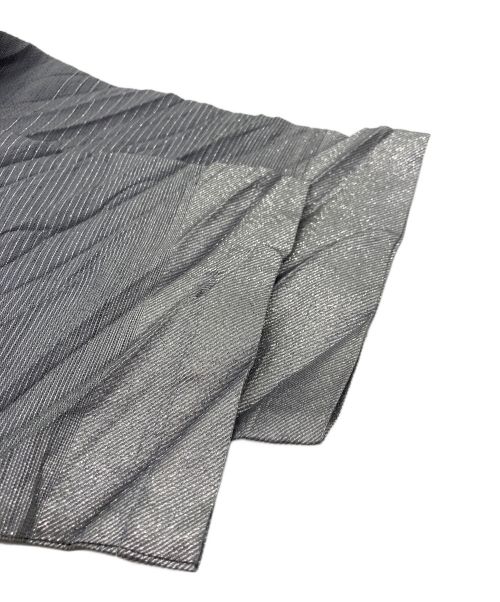 ISSEY MIYAKE（イッセイミヤケ）ISSEY MIYAKE (イッセイミヤケ) テーラードジャケット グレー サイズ:2の古着・服飾アイテム