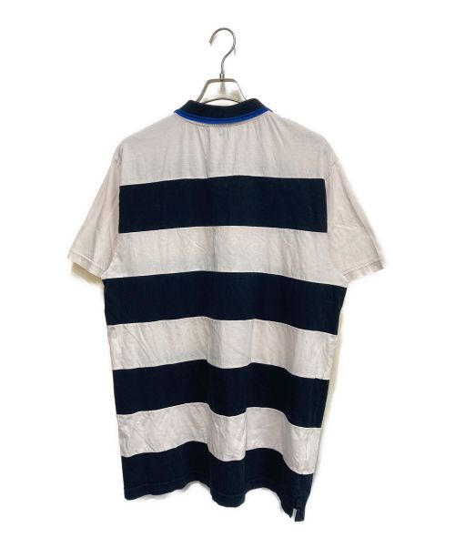 MARNI（マルニ）MARNI (マルニ) ボーダーポロシャツ   ホワイト×ブラック サイズ:50の古着・服飾アイテム