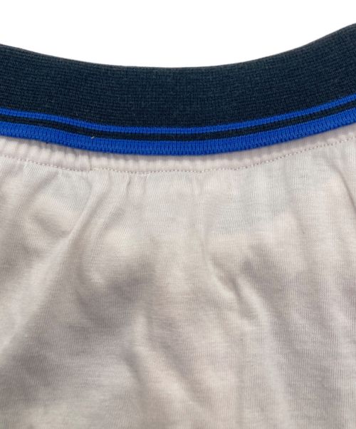 MARNI（マルニ）MARNI (マルニ) ボーダーポロシャツ   ホワイト×ブラック サイズ:50の古着・服飾アイテム