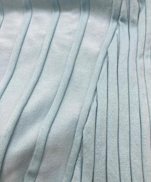 CINOH（チノ）CINOH (チノ) STUDIOUS別注ノースリーブニットドレス ブルー サイズ:36 未使用品の古着・服飾アイテム