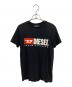 DIESEL（ディーゼル）の古着「Tシャツ」｜ブラック
