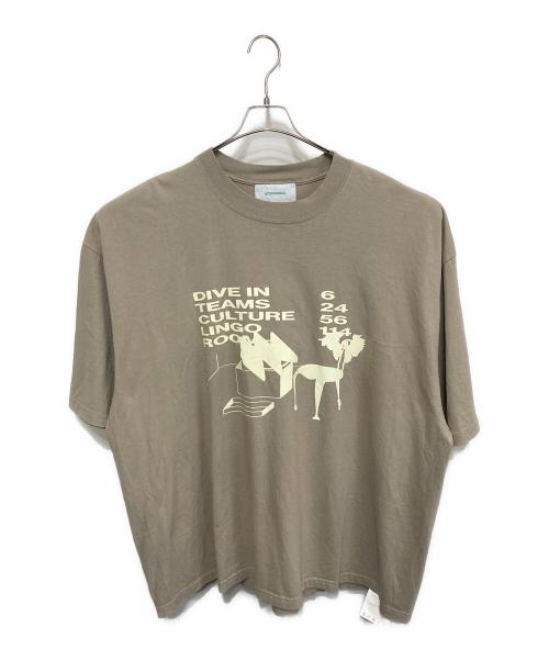 bodysong.（ボディソング）bodysong. (ボディソング) Tシャツ ベージュ サイズ:Lの古着・服飾アイテム