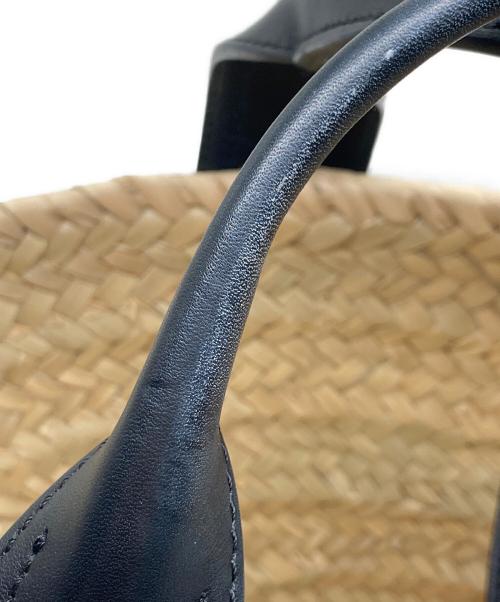 J&M DAVIDSON（ジェイ＆エム デヴィッドソン）J&M DAVIDSON (ジェイ＆エム デヴィッドソン) スモールバスケットバッグ ナチュラル×ブラック サイズ:なしの古着・服飾アイテム