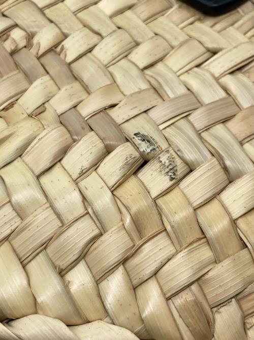 J&M DAVIDSON（ジェイ＆エム デヴィッドソン）J&M DAVIDSON (ジェイ＆エム デヴィッドソン) スモールバスケットバッグ ナチュラル×ブラック サイズ:なしの古着・服飾アイテム