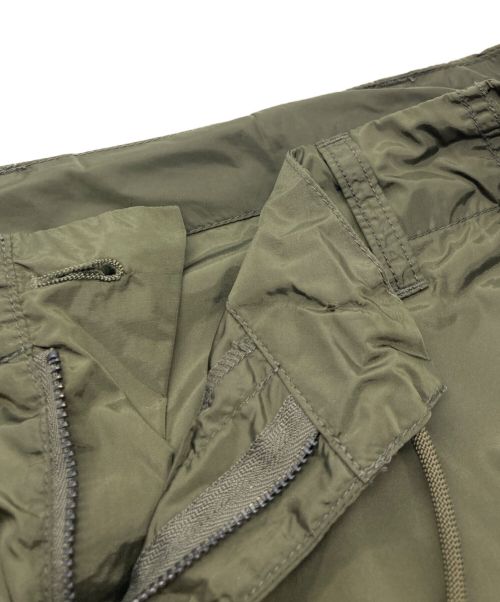 H BEAUTY&YOUTH（エイチ ビューティー&ユース）H BEAUTY&YOUTH (エイチ ビューティー&ユース) OLMETEX CRUNCHY CARGO PANTS/ オリーブ サイズ:Ｓの古着・服飾アイテム