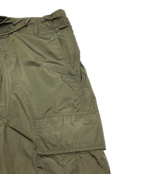 H BEAUTY&YOUTH（エイチ ビューティー&ユース）H BEAUTY&YOUTH (エイチ ビューティー&ユース) OLMETEX CRUNCHY CARGO PANTS/ オリーブ サイズ:Ｓの古着・服飾アイテム
