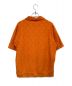 KITH (キス) モノグラムレオテリーポロシャツ オレンジ サイズ:L：5000円