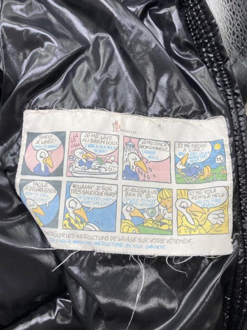 MONCLER（モンクレール）MONCLER (モンクレール) MOKAダウンコート ブラック サイズ:00の古着・服飾アイテム