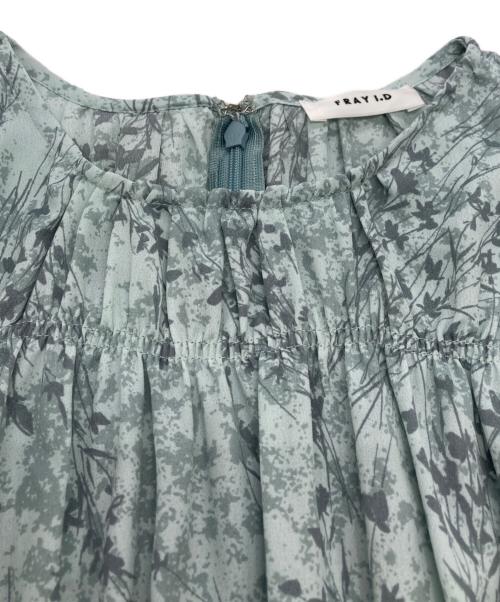 FRAY ID（フレイ アイディー）FRAY ID (フレイ アイディー) ノースリーブワンピース グリーン サイズ:1の古着・服飾アイテム